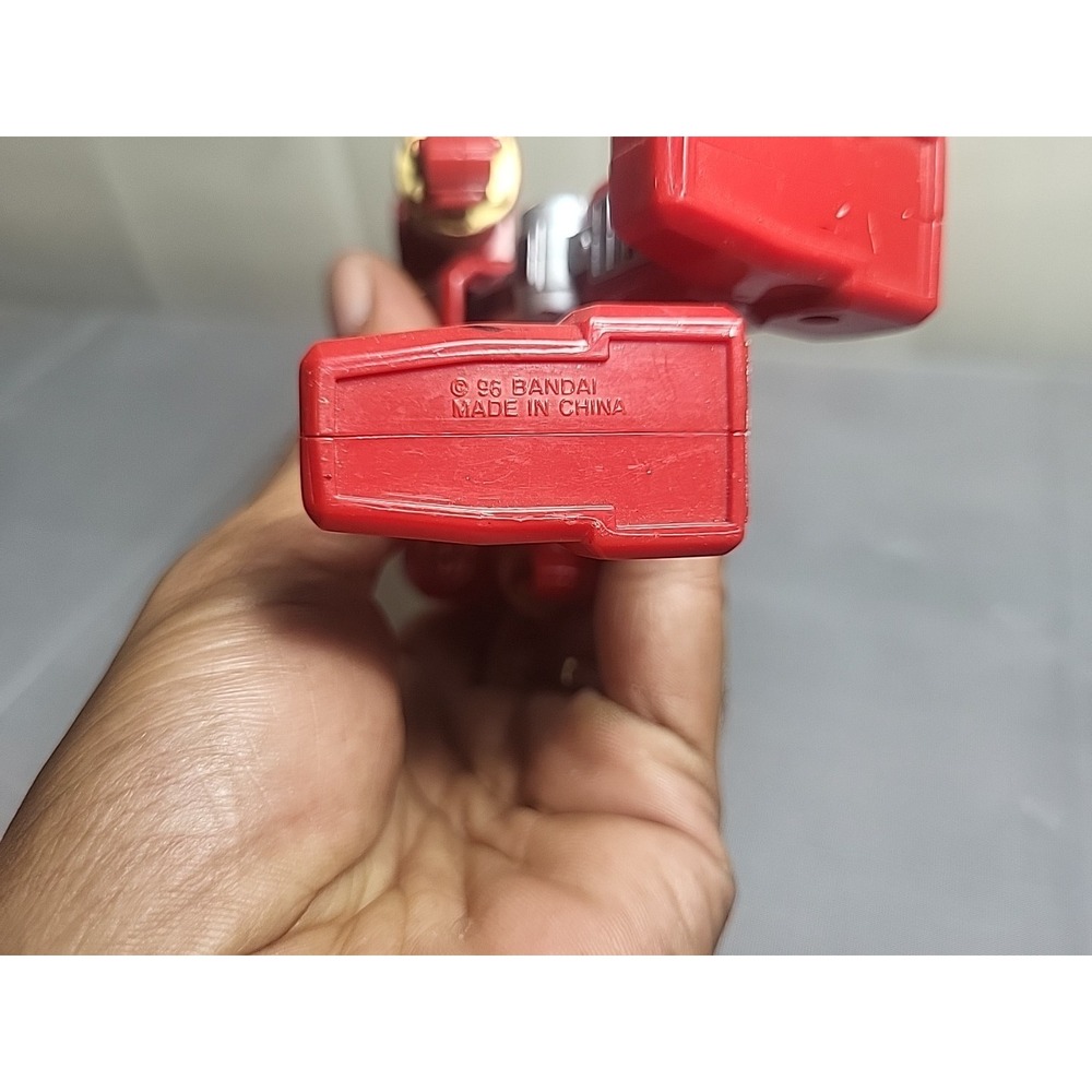 Vintage Bandai Power Rangers Zeo Deluxe Red Zeo Battlezord 1996 - Picture 6 of 6
